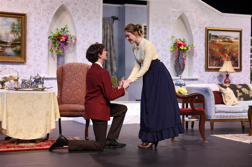 Centennial High students act onstage